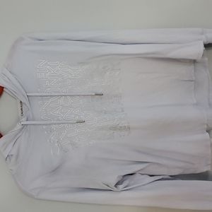 Used. Calvin Klein, size small.  Light Blue. Performance.